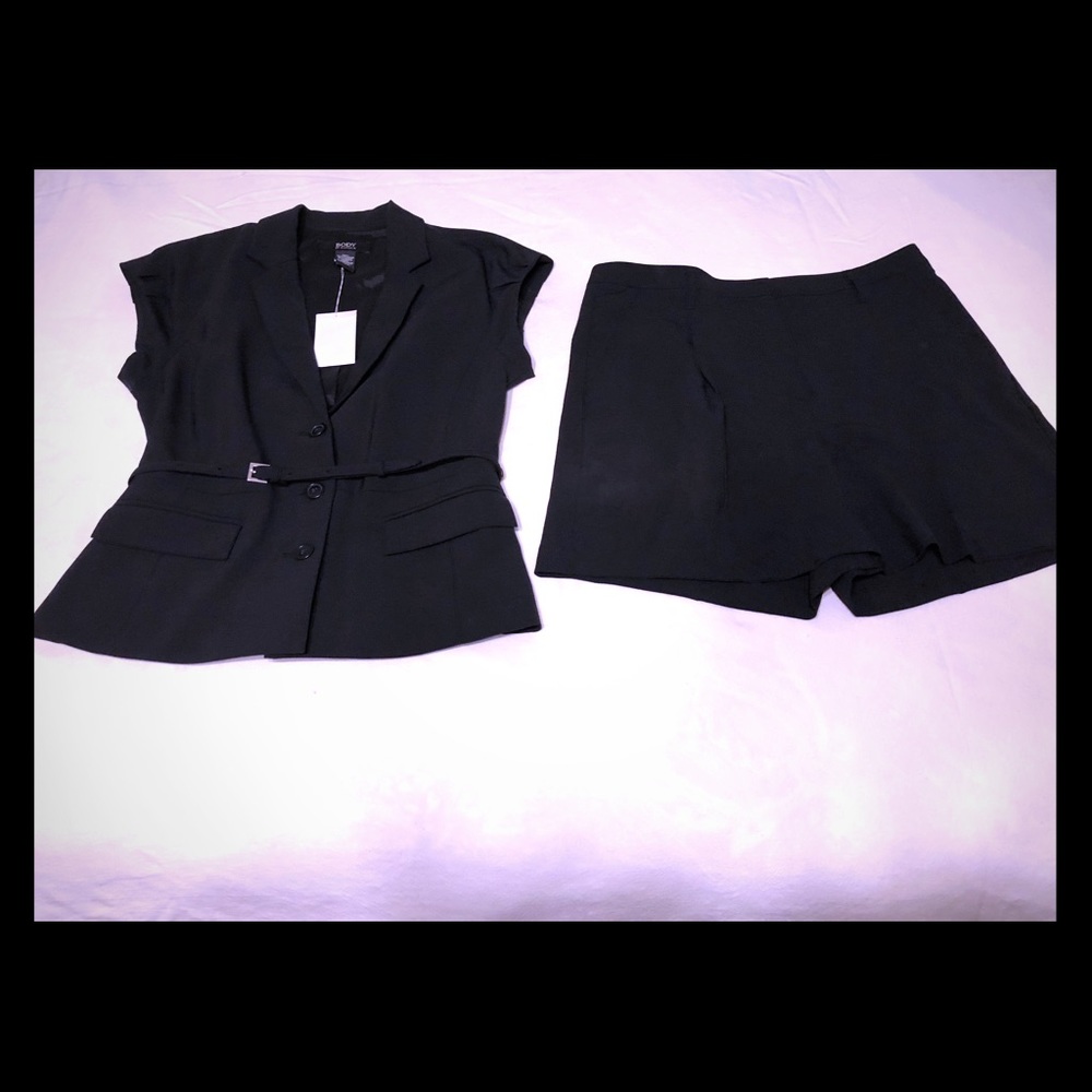 NWOT VICTORIA’S SECRET DRESS VEST & CITY SHORTS